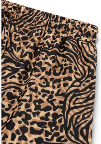 Shiwi zwemshort Sil bruin Bikini Meisjes Polyester Panterprint 170 176