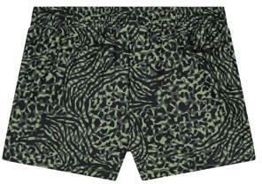Shiwi zwemshort Sil groen zwart Bikini Meisjes Polyester All over print 134 140