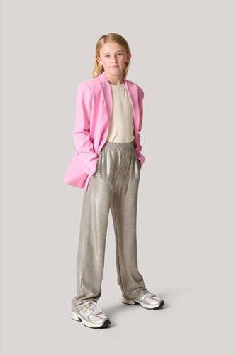 Shoeby blazer roze Meisjes Polyester Reverskraag Effen 134 140 - Foto 2