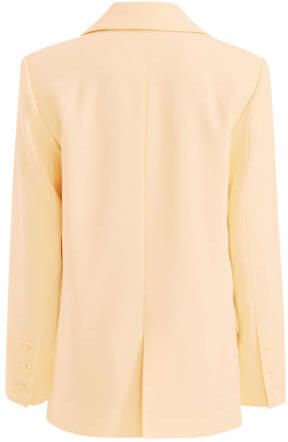 Shoeby blazer zachtgeel Meisjes Polyester Reverskraag Effen 158 164