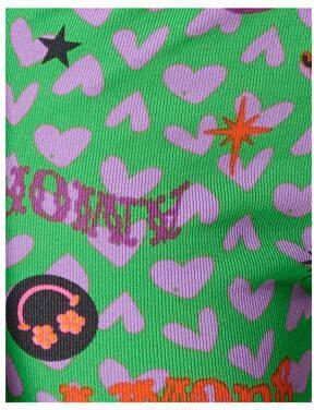 Shoeby broek met all over print groen Meisjes Polyester All over print 170 176 - Foto 3