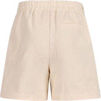 Shoeby casual short beige zwart Korte broek Meisjes Polyester-katoen Effen 110 116
