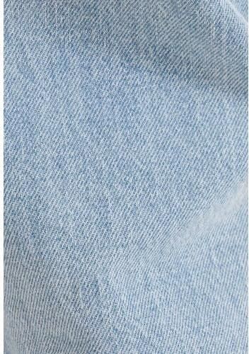 Shoeby Destroyed Straight Leg Jeans Bleached Blauw Meisjes Katoen Effen 104 - Foto 2