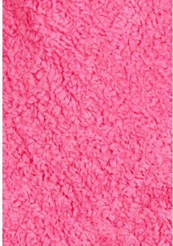 Shoeby gilet roze Meisjes Teddy Openvallende hals Effen 110 116 - Foto 2