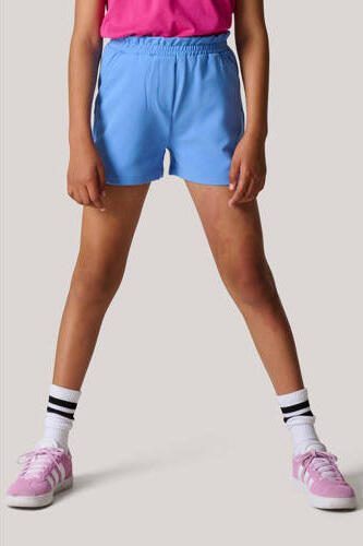 Shoeby high waist regular fit casual short blauw Korte broek Meisjes Polyester 146 152 - Foto 2