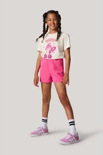 Shoeby high waist regular fit casual short roze Korte broek Meisjes Polyester 170 176 - Foto 2