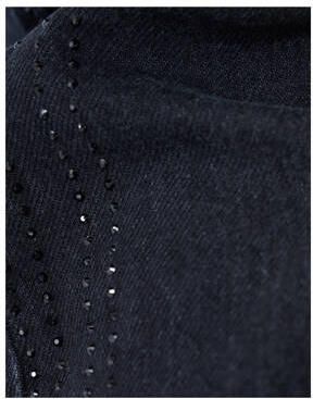 Shoeby high waist barrel jeans black denim Zwart Effen - Foto 4