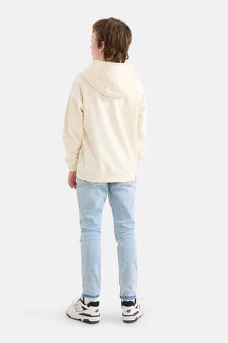 Shoeby hoodie ecru Sweater Effen 122 128 | Sweater van - Foto 2