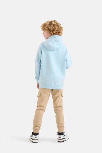 Shoeby hoodie lichtblauw Sweater Effen 134 140 | Sweater van - Foto 3