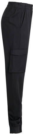 Shoeby joggingbroek zwart Meisjes Viscose Effen 110 116 - Foto 2