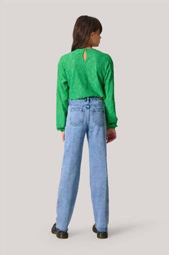 Shoeby longsleeve groen Meisjes Polyamide Ronde hals Effen 158 164 - Foto 3
