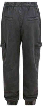 Shoeby loose fit jeans antraciet Grijs Meisjes Katoen Effen 134 140 - Foto 2