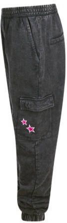 Shoeby loose fit jeans antraciet Grijs Meisjes Katoen Effen 134 140 - Foto 3
