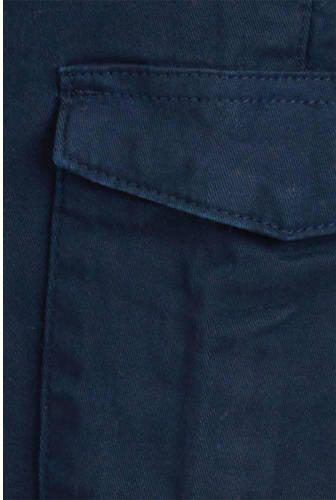 Shoeby regular fit broek donkerblauw Jongens Katoen Effen 110 116 - Foto 3
