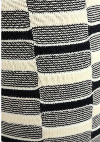Shoeby regular fit broek met all over print zwart offwhite Meisjes Viscose 122 128 - Foto 2