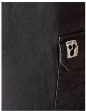 Shoeby regular fit cargo short donkergrijs Korte broek Zwart Jongens Katoen 158 164 - Foto 3