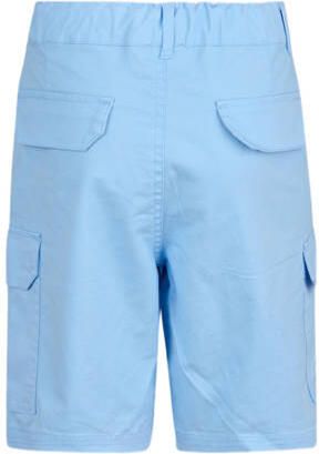 Shoeby regular fit cargo short lichtblauw Korte broek Jongens Katoen Effen 110 116 - Foto 3
