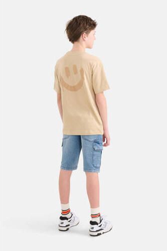 Shoeby regular fit denim short medium blue denim Korte broek Blauw Jongens Katoen 110 116 - Foto 3