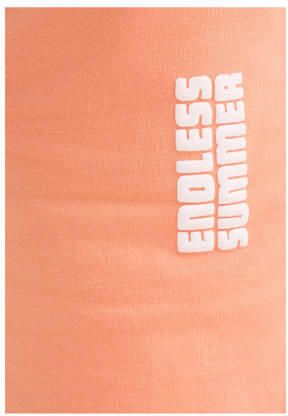 Shoeby regular fit sweatshort met printopdruk oranje Korte broek Jongens Katoen 122 128
