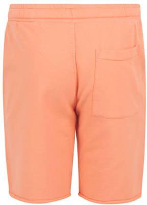 Shoeby regular fit sweatshort met printopdruk oranje Korte broek Jongens Katoen 122 128 - Foto 3
