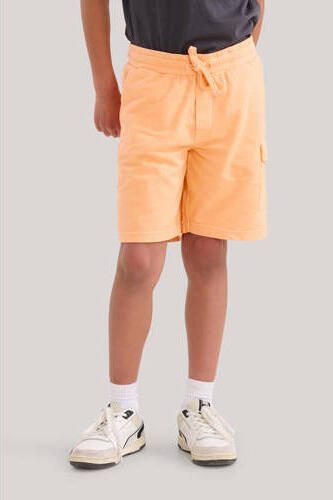 Shoeby regular fit sweatshort oranje Korte broek Jongens Katoen Effen 134 140 - Foto 2