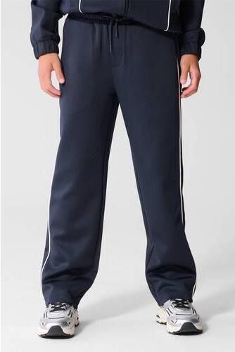 Shoeby relaxed fit casual broek donkerblauw Jongens Polyester Effen - Foto 3