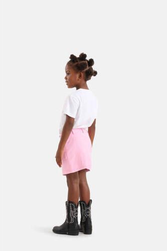 Shoeby rok roze Meisjes Stretchkatoen Effen 110 116