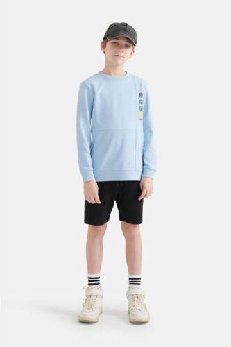 Shoeby short zwart Korte broek Jongens Sweat Effen 110 116 - Foto 4