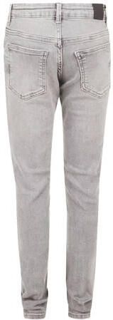Shoeby skinny jeans grijs stonewashed Jongens Stretchdenim Effen 134