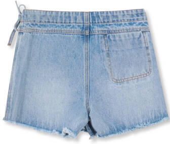 Shoeby skort medium blue denim Rok Blauw Meisjes Katoen Effen 110 116