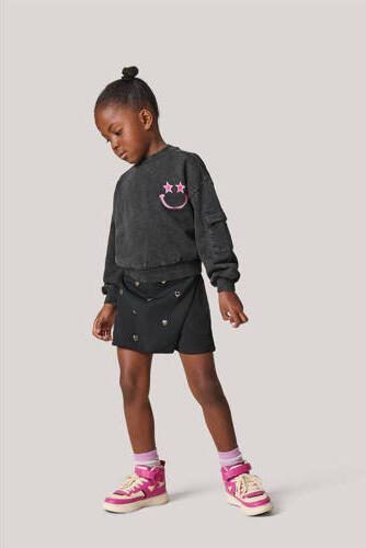 Shoeby skort zwart Rok Meisjes Polyester Effen 122 128 - Foto 2