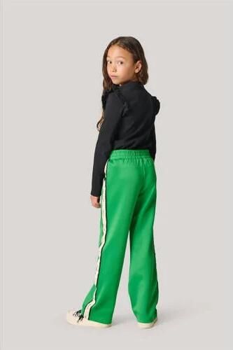 Shoeby straight fit broek groen Meisjes Polyester Effen 170 176