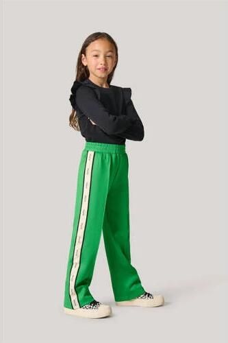 Shoeby straight fit broek groen Meisjes Polyester Effen 170 176 - Foto 2