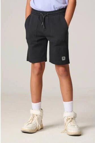 Shoeby sweatshort zwart Jongens Katoen Effen 146 152 - Foto 2