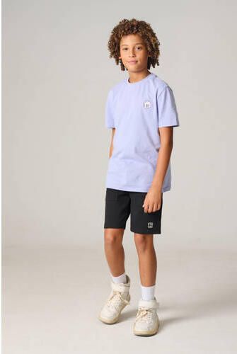 Shoeby sweatshort zwart Jongens Katoen Effen 110 116 - Foto 3