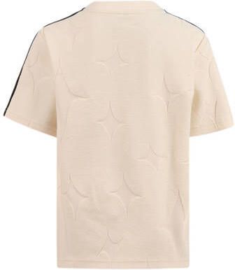 Shoeby T-shirt ecru Meisjes Polyester Ronde hals Effen 110 116