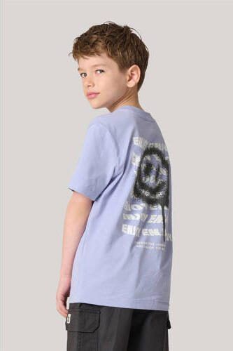 Shoeby T-shirt lichtpaars Jongens Katoen Ronde hals Effen 170 176 - Foto 2