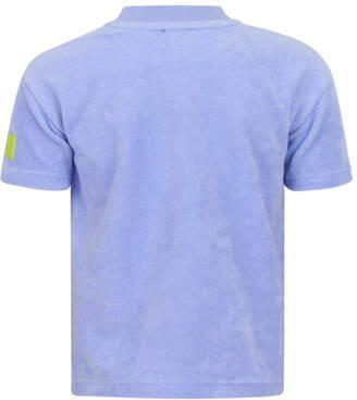Shoeby T-shirt lila Paars Jongens Badstof Ronde hals Effen 122 128