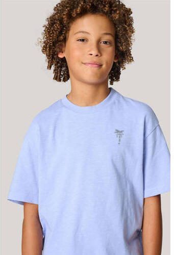 Shoeby T-shirt lila Paars Jongens Katoen Effen 146 152 - Foto 2