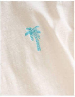 Shoeby T-shirt met printopdruk ecru Jongens Katoen Ronde hals Backprint 134 140 - Foto 3