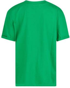 Shoeby T-shirt met printopdruk groen Meisjes Katoen Ronde hals Printopdruk 158 164