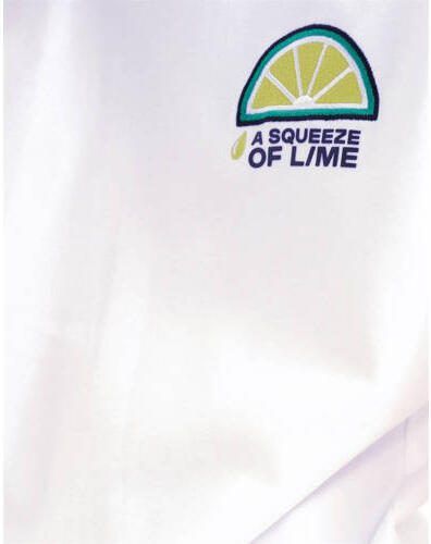 Shoeby T-shirt met printopdruk wit Jongens Katoen Ronde hals Printopdruk 134 140 - Foto 2