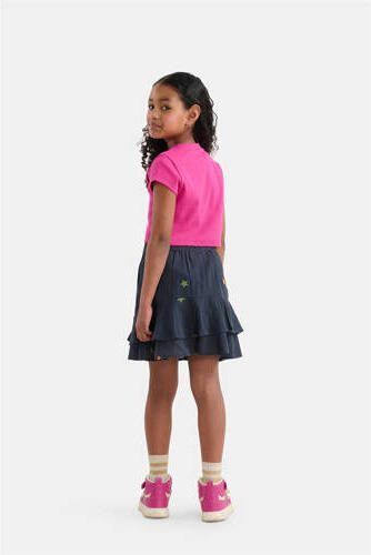 Shoeby T-shirt roze Meisjes Katoen Ronde hals Effen 110 116 - Foto 2