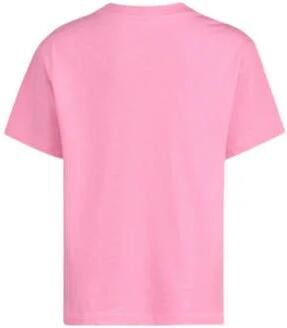 Shoeby T-shirt roze Meisjes Katoen Ronde hals Effen 110 116