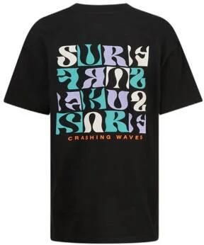 Shoeby T-shirt zwart Jongens Katoen Ronde hals Effen 170 176