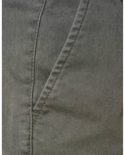 Shoeby tapered fit cargobroek grijs Jongens Katoen Effen 110 116