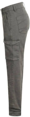 Shoeby tapered fit cargobroek grijs Jongens Katoen Effen 110 116 - Foto 3