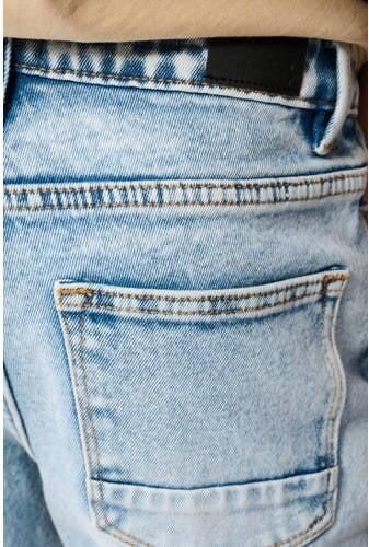 Shoeby tapered fit jeans bleached Blauw Jongens Katoen Effen 176 - Foto 2