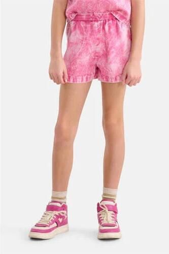 Shoeby tie-dye sweatshort paars Korte broek Meisjes Lyocell Tie-dye 122 128 - Foto 3