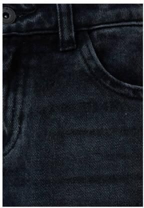 Shoeby wide leg jeans black denim Zwart Effen 134 - Foto 4